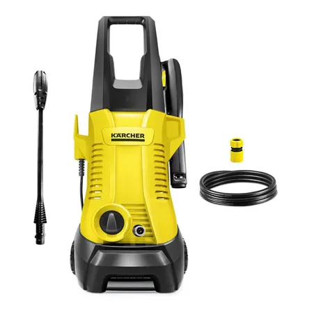 Lavadora De Alta Pressão Kärcher K2 Plus 1740 Psi/libras 1400 W 300 L/h Com Lança De Jato Leque Regulável 220v Amarelo/preto 50 Hz/60 Hz
