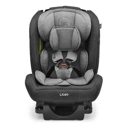 Cadeira De Carro All Stages 2.0 Isofix 0-36kgs Cinza Litet