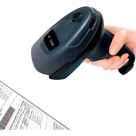 Leitor De Código De Barras Bematech Br-520 Com Suporte 1d 2d Cor Preto Tipo De Conector Do Cabo Usb 5v