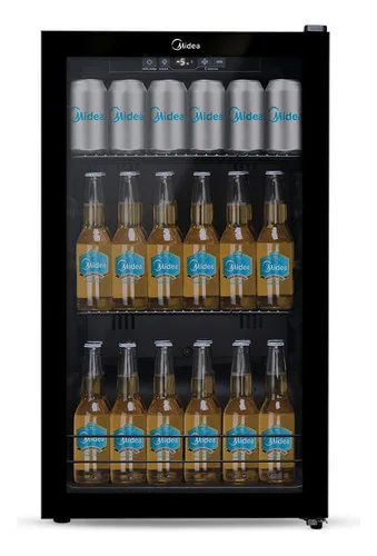 Cervejeira Frost Free Flex 3 Em 1 Midea 96 L Cor Preto