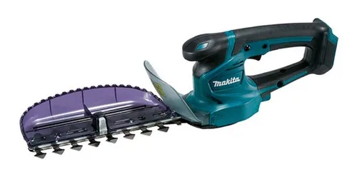 Aparador De Cerca Viva A Bateria Makita Profissional Cor Azul-petróleo