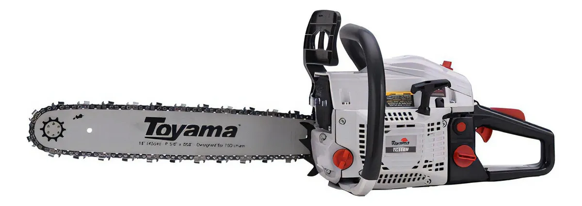 Motosserra Gasolina Toyama Tcs58h-18snb 54.4cc Sabre 18 Pol Antivibração Branco