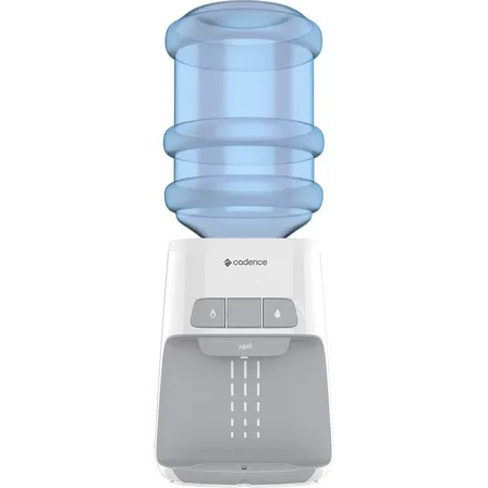 Bebedouro De Mesa Cadence Gela Água Refrigerado Elétrico Galão Aguô Beb110 Branco 127/220v