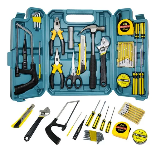 Jogo estojo ferramentas kit 27 cor verde Embralumi