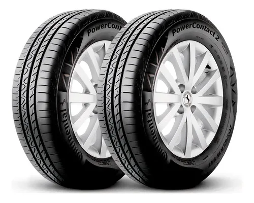 Kit 2 Pneus 175/65R14 Continental PowerContact 2 82T Aro 14