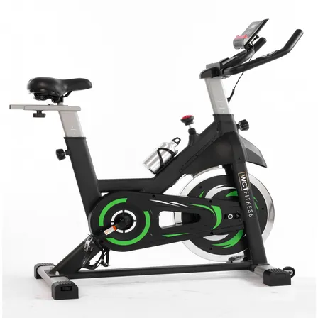 Bicicleta Ergométrica Spinning 20kg Wct Fitness Cor Preto/verde