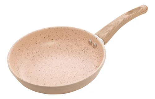 Frigideira 20cm Indução Rev. Cerâmico Granilite Bege Lyor