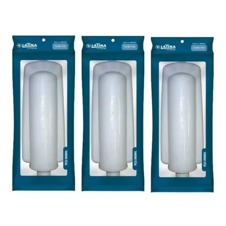 Kit 3 Filtro Refil P355 Latina Pa335 Pa355 Puritronic Purimix