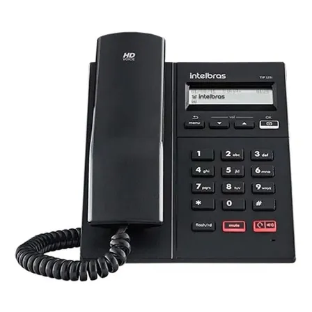 Telefone Ip Voip Tip 125i Display Viva-voz Intelbras