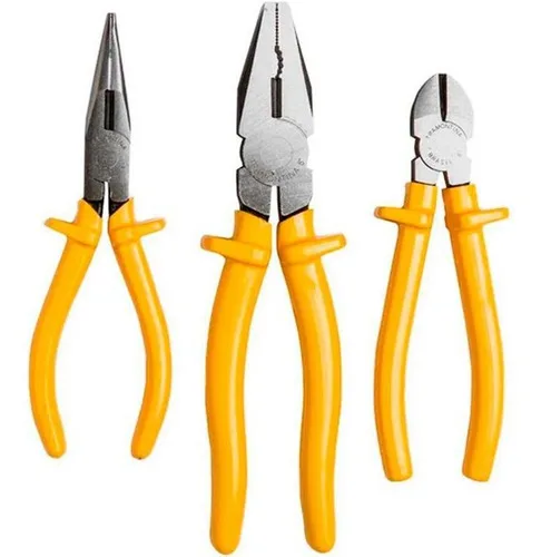 Jogo De Alicates Universal, Bico E Corte Diagonal Tramontina