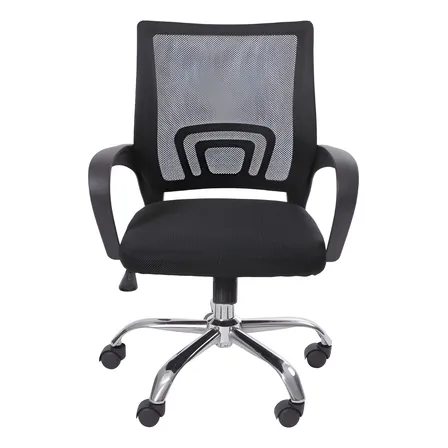 Cadeira De Escritório Giratória Or Design 3310 Preta Ergonomica