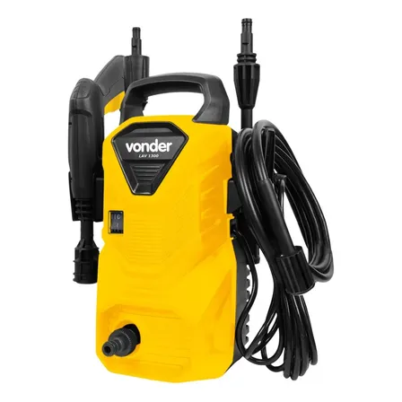 Lavadora De Alta Pressão 1300 Libras - Vonder Cor Amarelo Frequência 60 Hz 220v