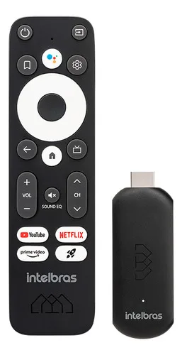 Smart Tv Stick Full Hd Intelbras Preto Padrão