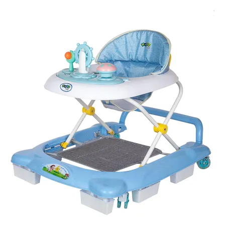 Andador Infantil Musical Para Bebê La Bamba Maxi Baby Azul