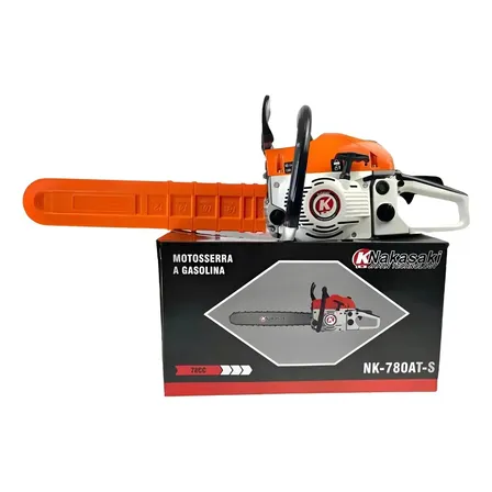 Motosserra a Gasolina KNakasaki NK7800 78cc 3.5hp Laranja