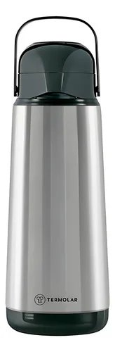 Garrafa Termica Lumina 9751 Termolar - 1 Litro - Aço Inox
