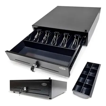 Gaveta Dinheiro Caixa De Dinheiro Registradora Com Botão De Acionamento Menno 0v