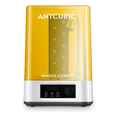 Máquina De Lava E Cura Anycubic 3.0 Wash & Cure 2 Em 1 Fdm Amarela Impressão 3d 127/220v Amarelo