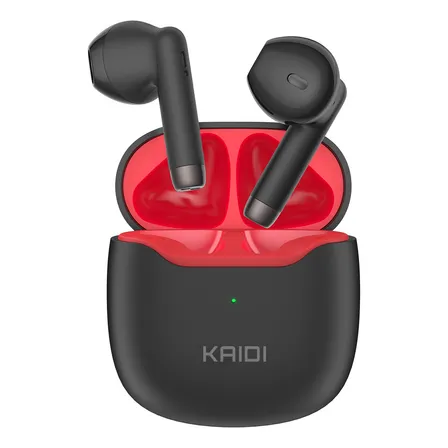 Fone de Ouvido sem fio Tws Portatil Kaidi Kd-771 Bluetooth 5.4 Preto