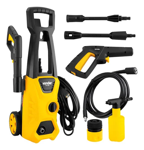 Lavadora De Alta Pressão Vonder 1400w Lav 1600 Amarelo 127 V 127v 60hz