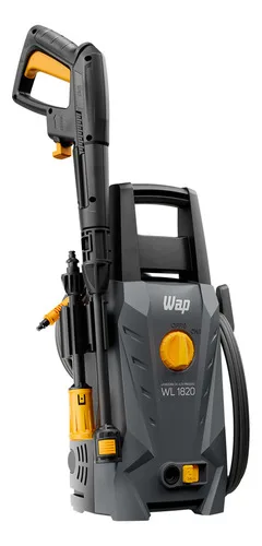 Lavadora de Alta Pressão WAP WL 1820 1400W com Stop Total, Jato Leque e Concentrado