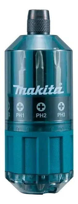 Kit De Bits Com 18 Peças Makita B-28896 P/ Parafus + Brocas