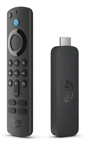 Streaming Fire Tv Stick 4k wifi 6 Com Alexa E Comandos De Tv Preto Amazon