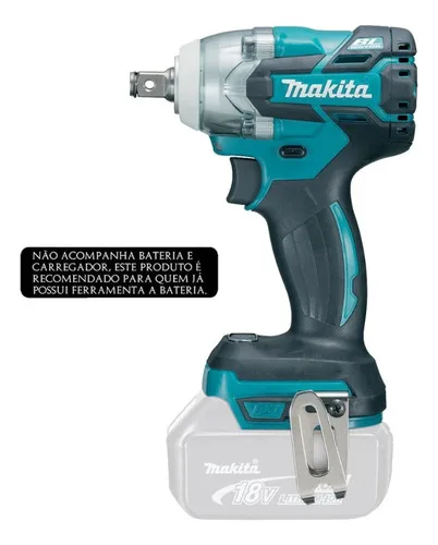Chave De Impacto 1/2 Pol Makita Dtw300z SEM bateria e carregador