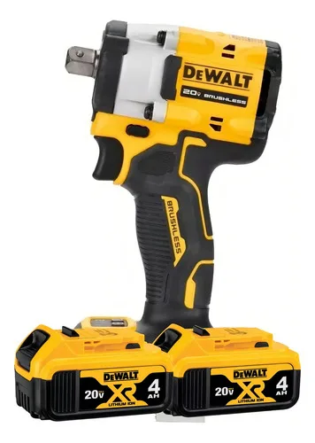 Chave de Impacto Atomic 13mm Dewalt Modelo DCF922B Sem Fio Com 4 Velocidades 20V