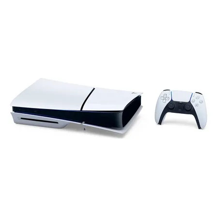 Playstation 5 Slim Cor Branco 1 Tb Versão Mídia Física Branco