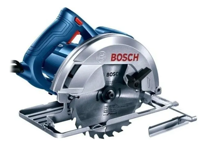 Serra Circular Bosch 7.1/4 Para Madeira Gks 150 Mais Guia E Disco De Corte 1500w 220v