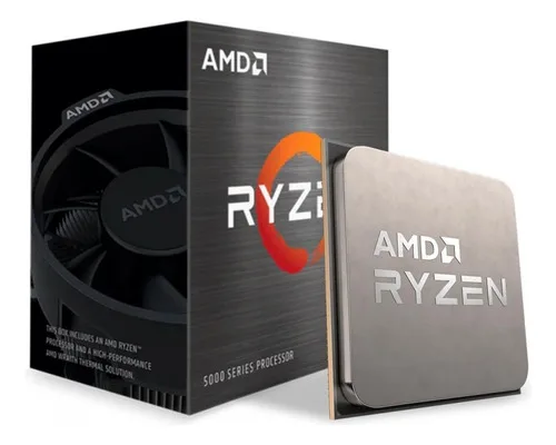 Processador AMD Ryzen 5 5600GT, 3.6GHz (4.6GHz Turbo), 6-Cores 12-Threads, Cooler Wraith Stealth, AM4, 100-100001488BOX