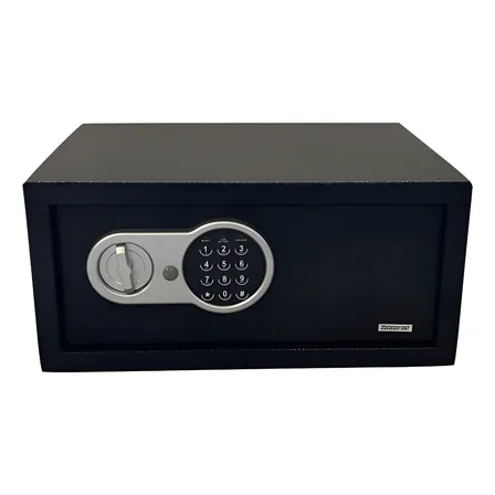 Cofre Eletrônico Digital Senha Ou Chave 43x33x20 Cor Preto