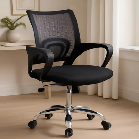 Cadeira De Escritorio Begonia Tela Mesh Ergonomica Giratoria