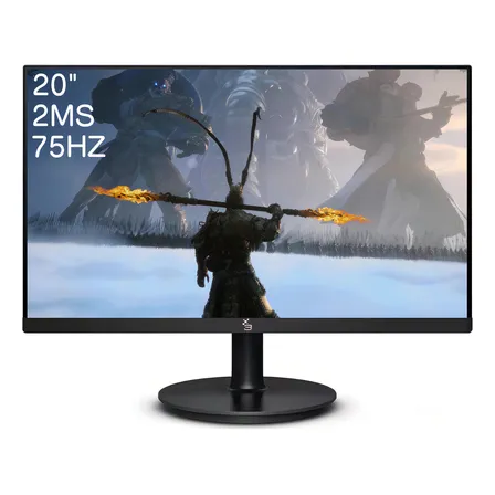 Monitor Gamer 3Green 20" LED 75 Hz HD Preto