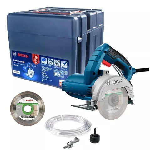 Serra Mármore 1500w Titan Gdc151 Maleta, Kit E Disco Bosch