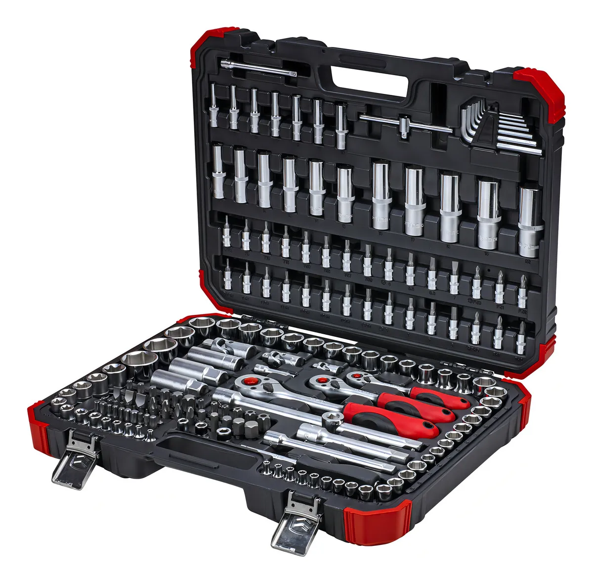 Kit Ferramentas Soquetes e Bits 172 Peças