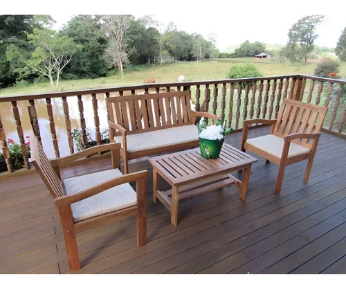 Conjunto Robust Tecido Bege Magazine Decor