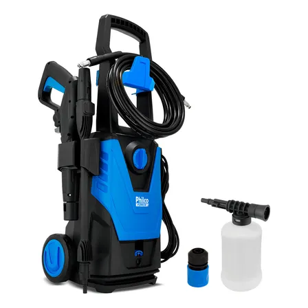 Lavadora De Alta Pressão Philco 1800psi 1600w Plp2600 220v Azul 60hz