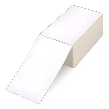 1000peça Etiqueta 10x15 100x150 Térmica Serrilha Zebra Elgin Cor Branco