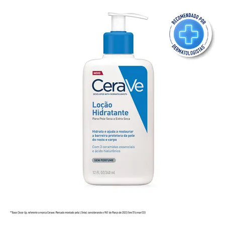 Loção Hidratante Para Pele Seca A Extra Seca 340ml Cerave Neutra
