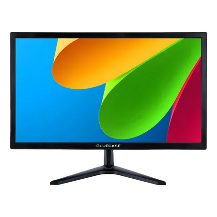Monitor 19 Preto Led Bm19k4hvw Bluecase - 75hz / Hdmi / Vga 127/220v
