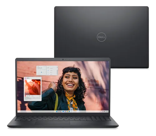 Notebook Dell Inspiron 15.6" Full HD 13ª Intel Core i5 16GB 512GB SSD Win 11 Preto i15-i1300-M50P
