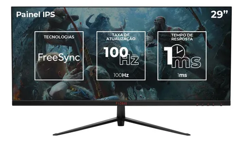 Monitor Gamer Pichau Nexus PG-NXSW29-BL01 Wide 29 Ips Wfhd, 1ms 100hz Fs