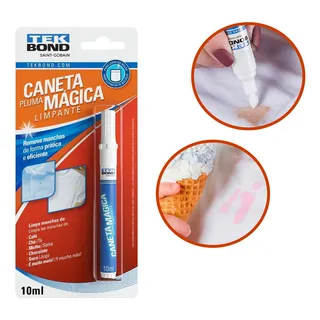 Caneta Pluma Magica Limpante Tira Mancha Tecido Blusa