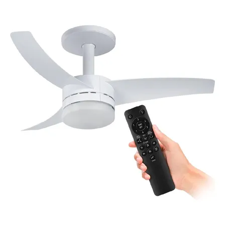 Ventilador Teto Arno Branco 3 Pás Contro. Remoto Vx13 127/220v