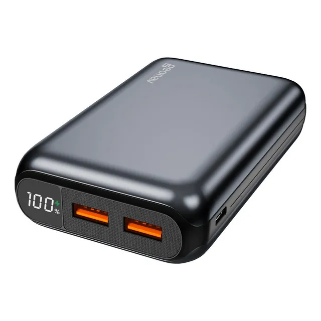 Carregador Portátil 20000mah Com Carregamento Rápido Geonav