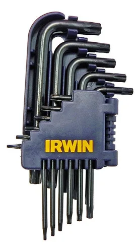 Jogo Chaves Hexagonais Torx 11 Peças Irwin Iw10758 Preto