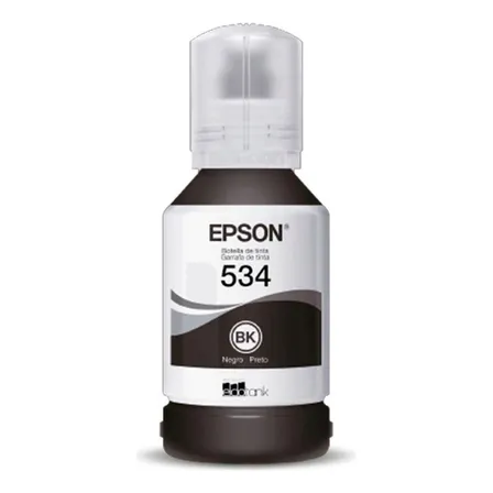 Refil Tinta Epson 534 Preto M1100 M1120 M1180 M2140 M2170