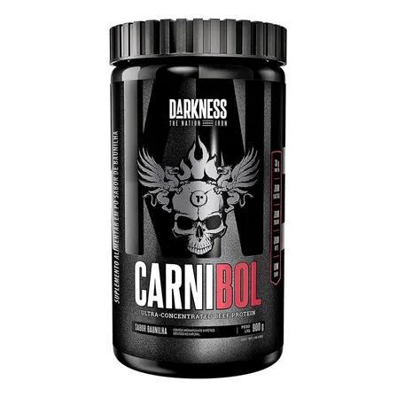 Whey Proteína De Carne Carnibol Baunilha 900g Darkness